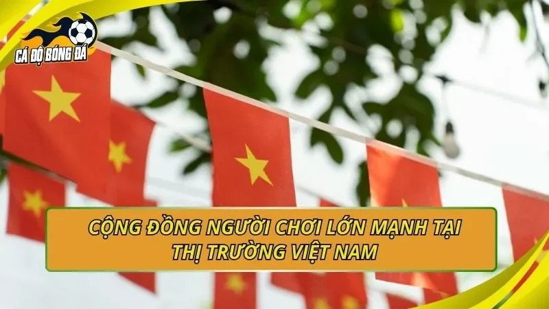 Cộng đồng người chơi lớn mạnh tại thị trường Việt Nam